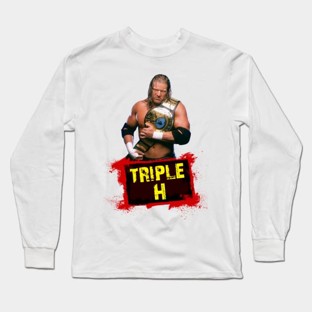 Triple H Long Sleeve T-Shirt by Money Making Apparel